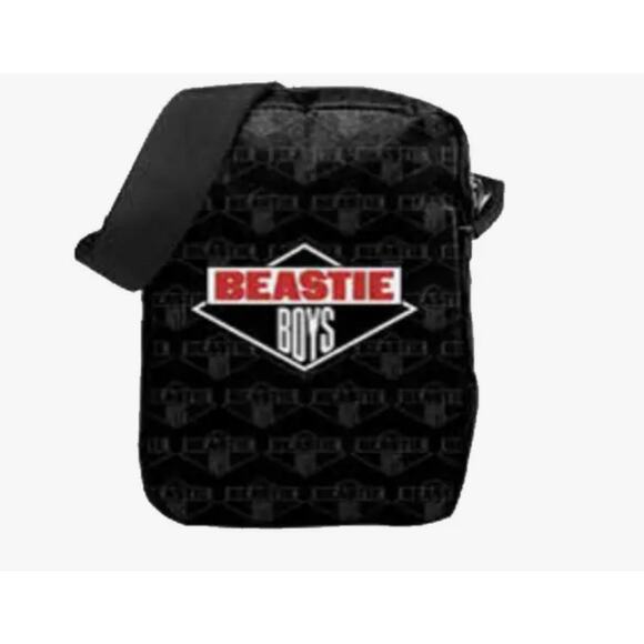 Rocksax Beastie Boys Crossbody Festival Bag Black Red Hip Hop Rock Concert Bag - Picture 1 of 1
